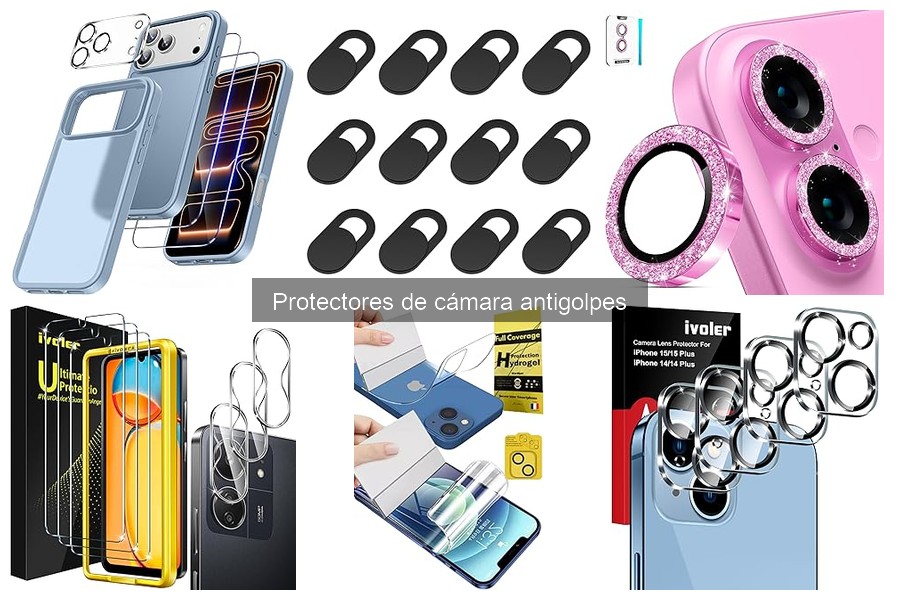 Comparativa de los mejores protectores de cámara antigolpes