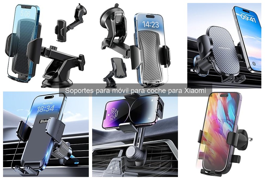 Comparativa de los Mejores Soportes para Móvil de Coche