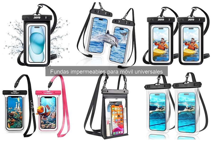Comparativa de Mejores Fundas Impermeables para Móvil