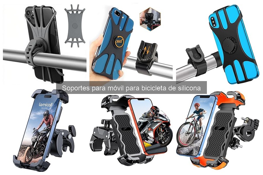 Comparativa de Mejores Soportes de Silicona para Móvil en Bicicleta
