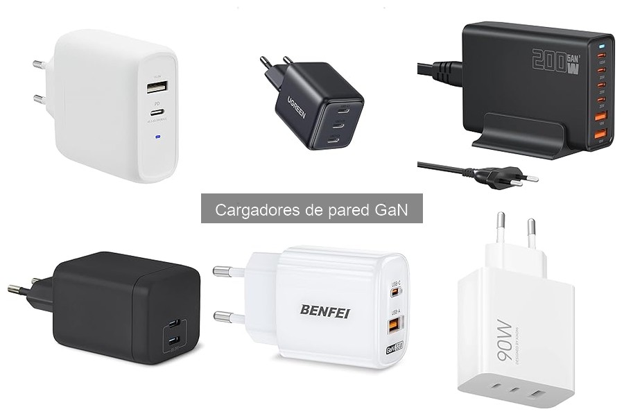 Comparativa de precios: Cargadores de pared GaN 2023