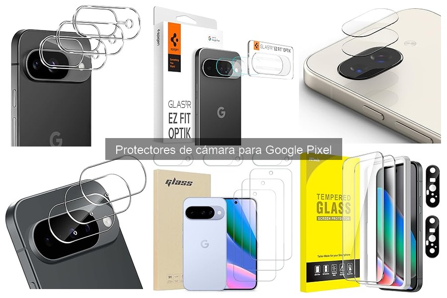 Comparativa de Protectores de Cámara para Google Pixel