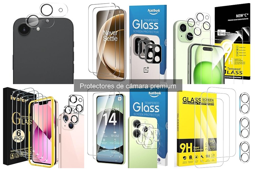 Comparativa de Protectores de Cámara Premium para Móvil