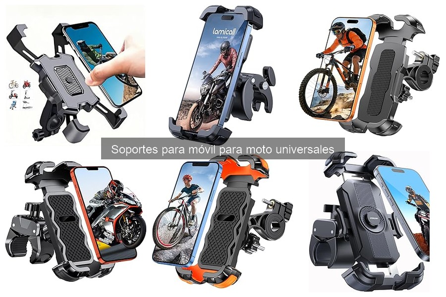 Comparativa de Soportes Móvil para Moto: Glangeh, Lamicall y JOYROOM