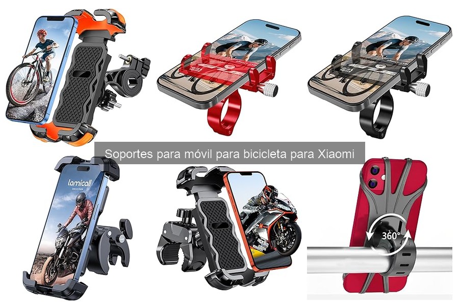 Comparativa de Soportes para Móvil de Bicicleta para Xiaomi
