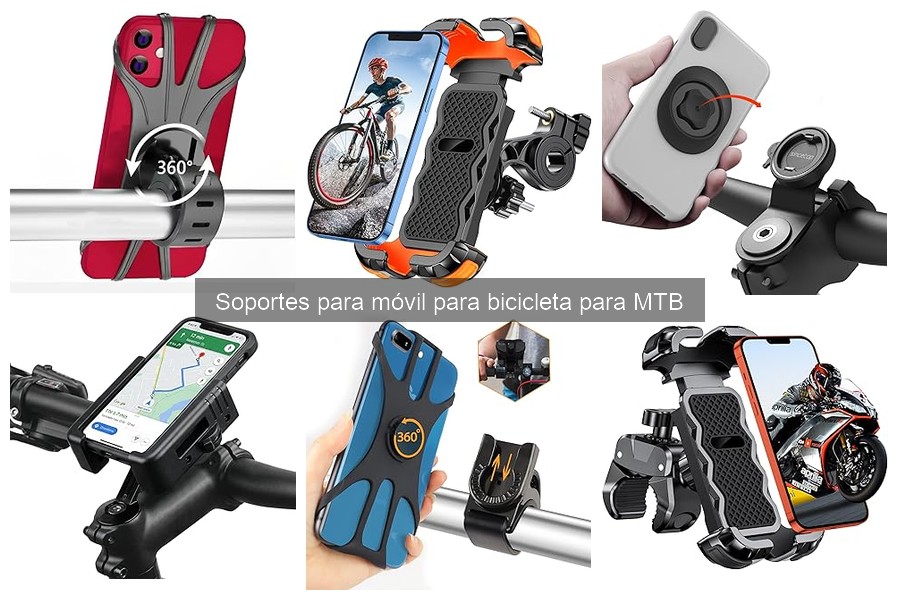 Comparativa de Soportes para Móvil en Bicicleta MTB