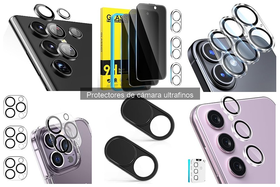 Comparativa: Protectores de cámara ultrafinos vs. vidrio templado