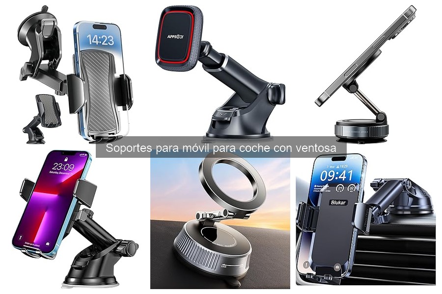 Comparativa: Soporte con Ventosa vs. Magnético para Coche