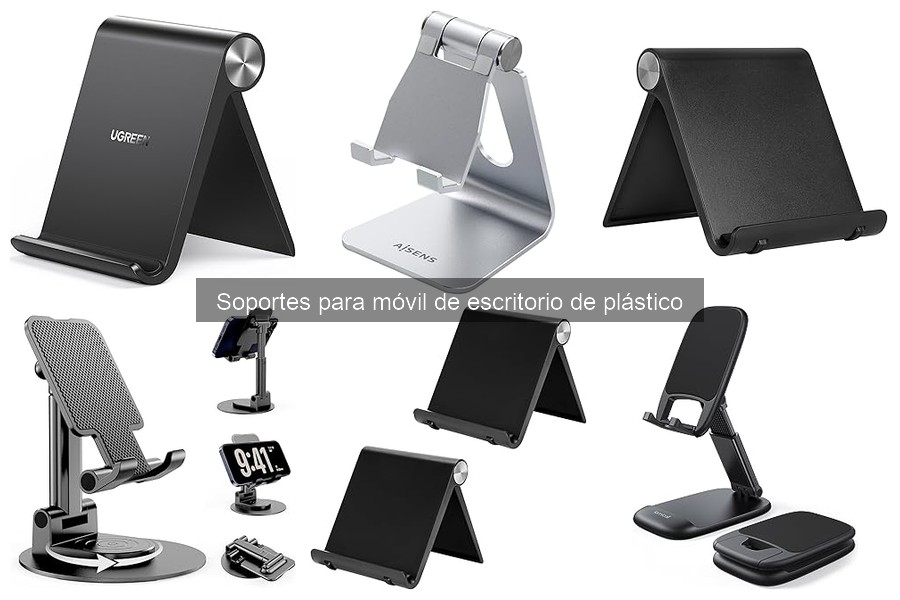 Comparativa: Soportes para móvil de plástico vs. metal