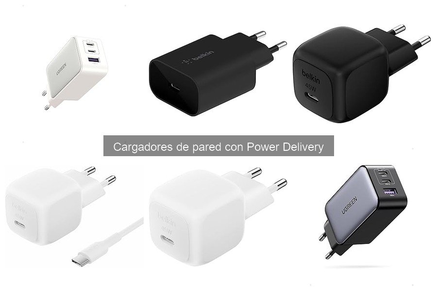 Compatibilidad de Cargadores de Pared PD con Dispositivos