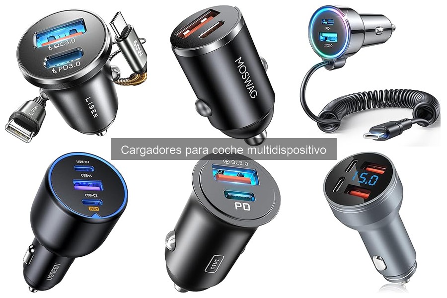 Compatibilidad de Cargadores Multidispositivo para Móviles