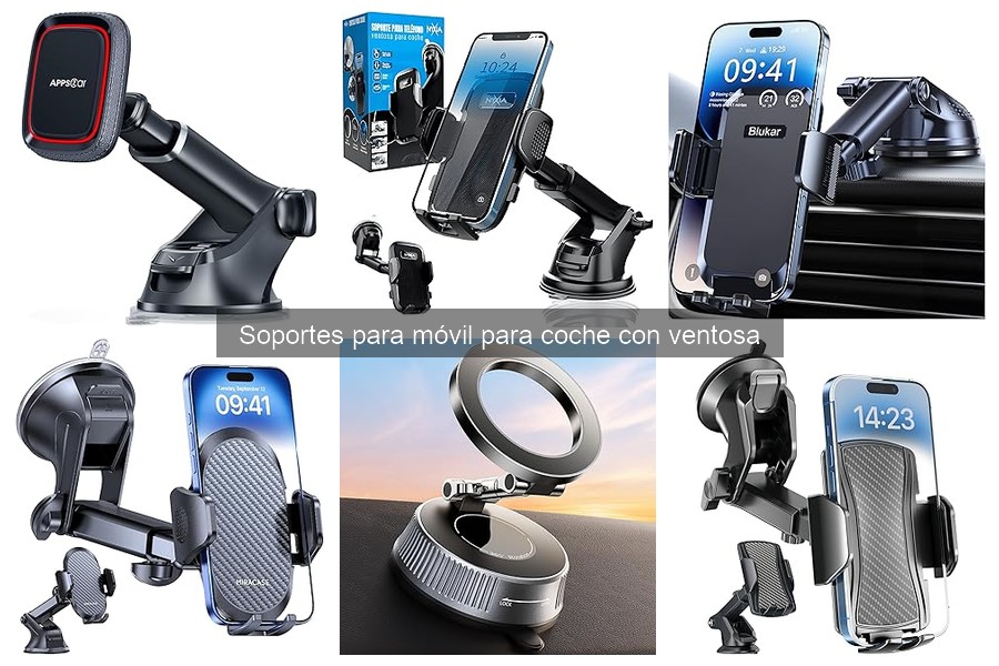 Consejos para mantener tu soporte para móvil con ventosa