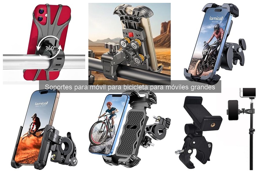 Consejos para usar seguro un soporte de móvil en bicicleta
