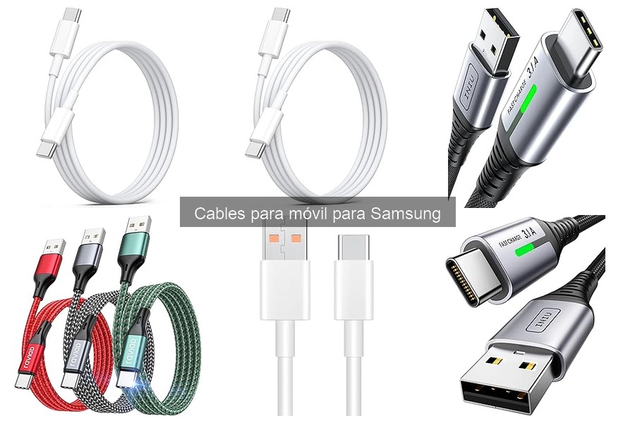 ¿Cuánto cuesta un cable USB para móvil Samsung?