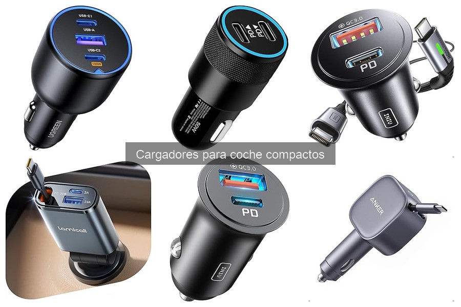 ¿Cuánto cuesta un cargador compacto para coche?