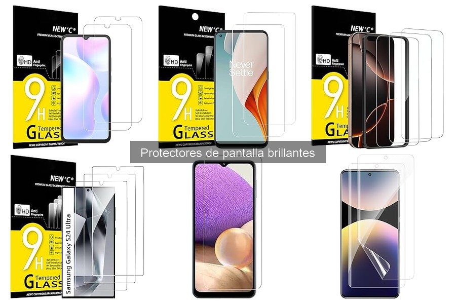 Cuidado y mantenimiento de protectores de pantalla brillantes