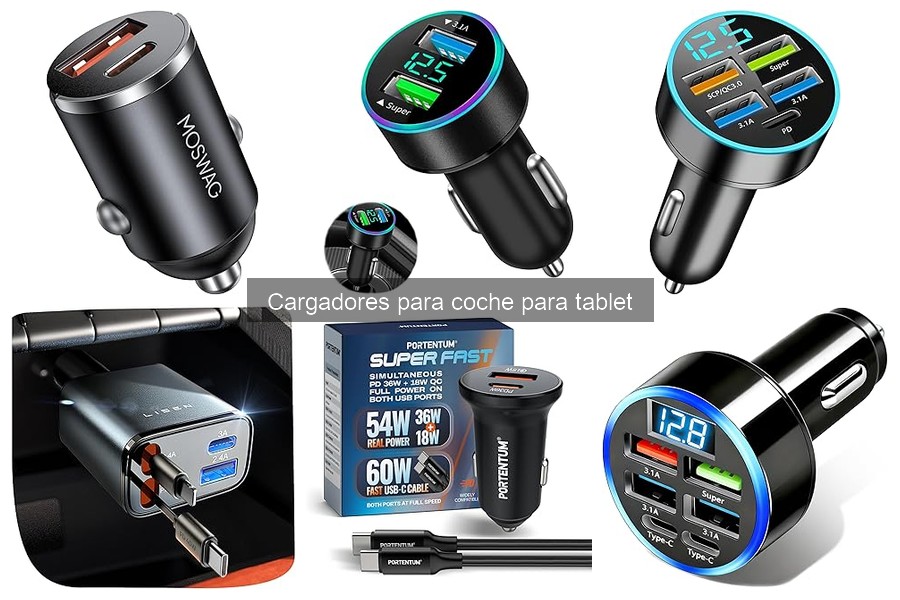 Cuidados y Mantenimiento de Cargadores para Coche de Tablet