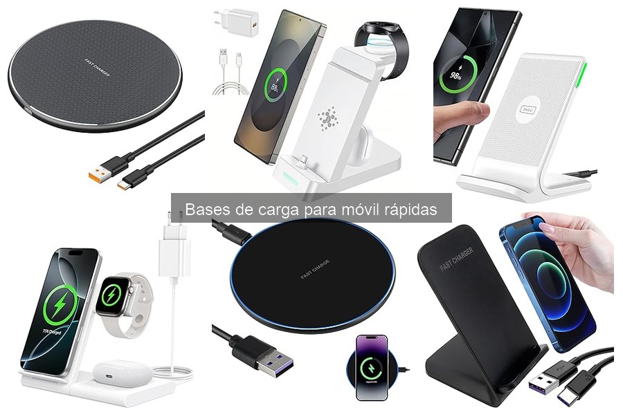 ¿Dañan las bases de carga rápidas la batería de tu móvil?