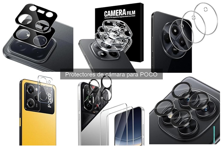 Desmintiendo mitos sobre protectores de cámara para POCO