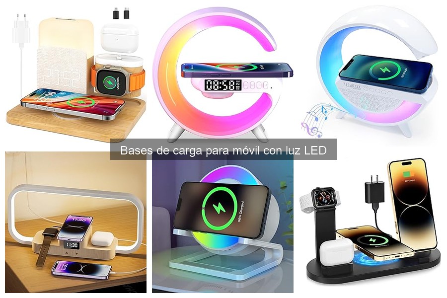 Desventajas de las bases de carga para móvil con luz LED