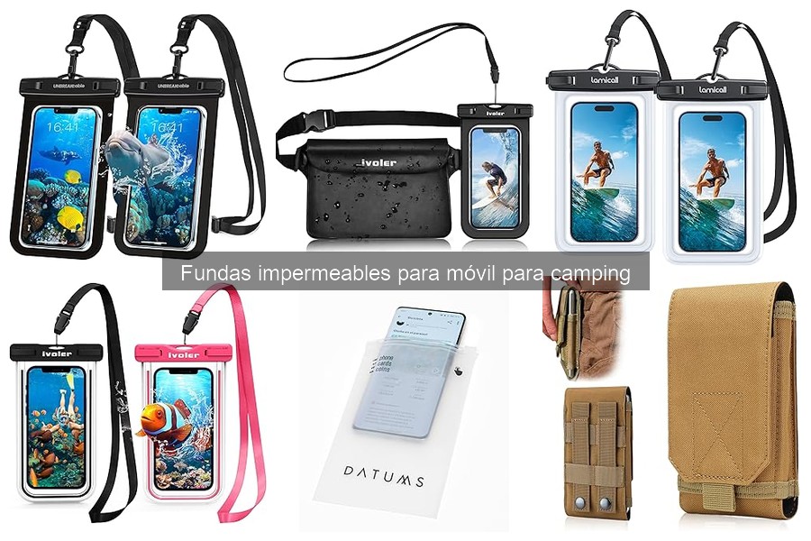 Diferencias entre fundas impermeables y resistentes al agua
