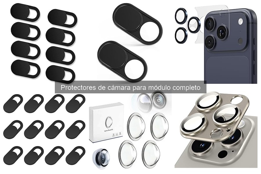Diferencias entre protectores de cámara y de lentes