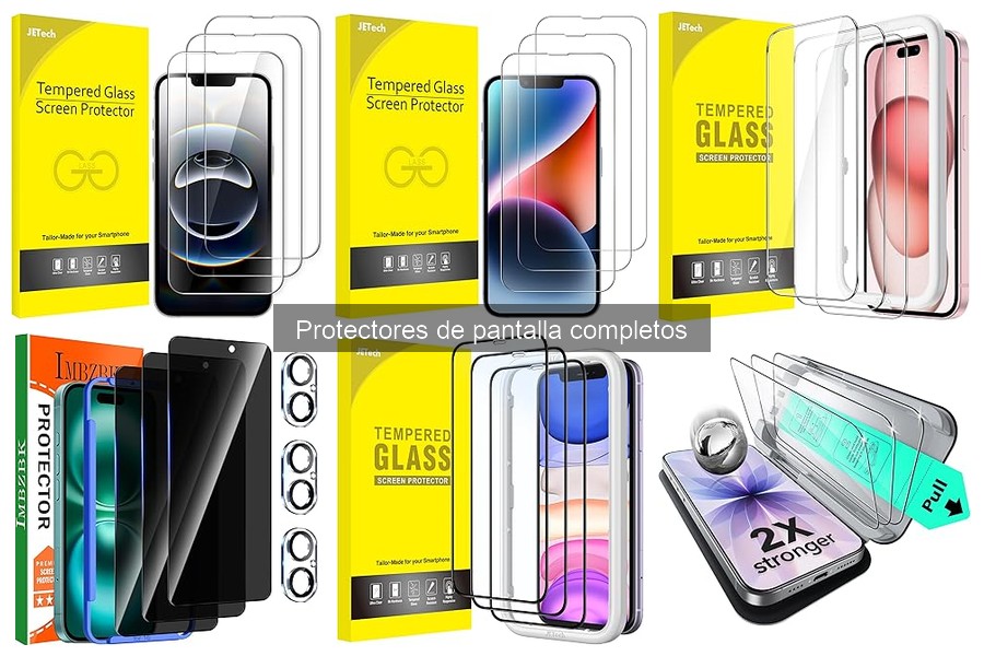 Diferencias entre Protectores de Pantalla Completos y Parciales
