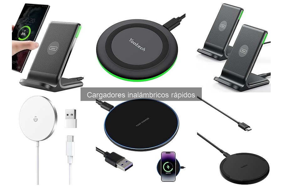 Dispositivos compatibles con cargadores inalámbricos rápidos