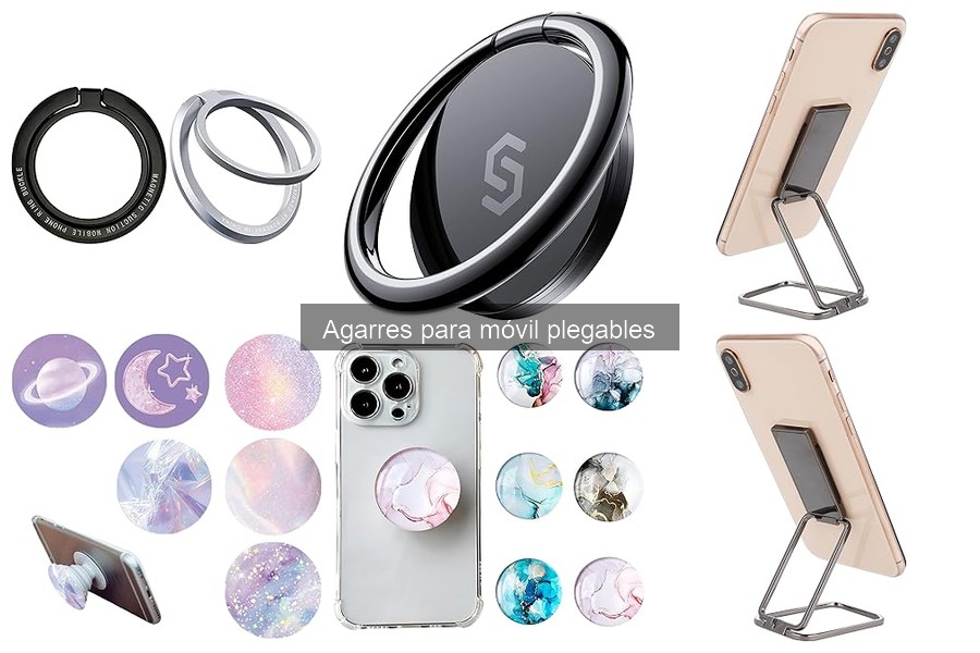 ¿Dónde comprar agarres plegables para móviles al mejor precio?