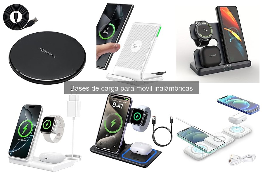 Dónde comprar bases de carga inalámbricas a buen precio