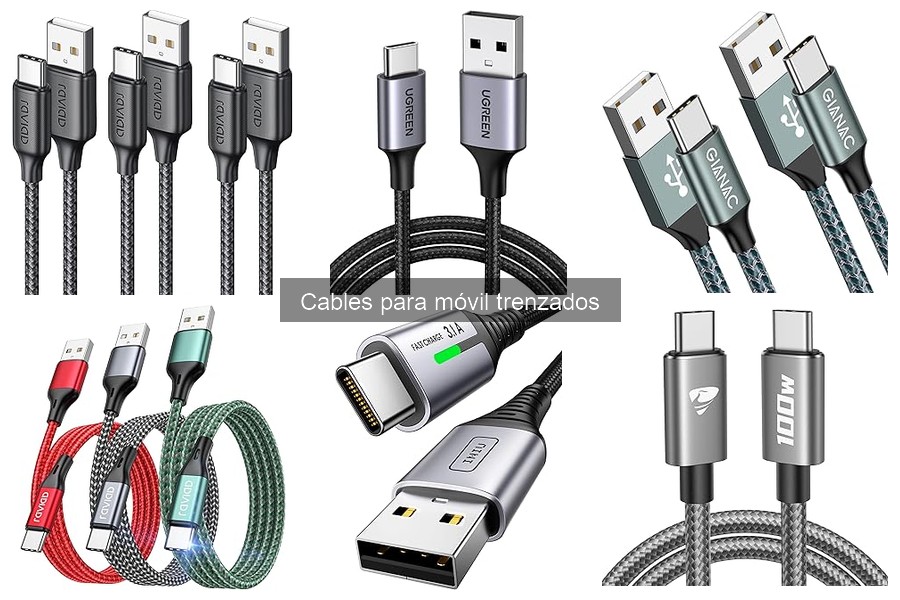 Dónde comprar cables trenzados para móvil a buen precio