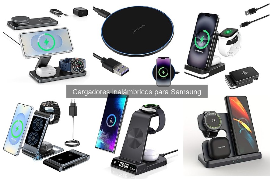 Dónde comprar cargadores inalámbricos para Samsung a buen precio