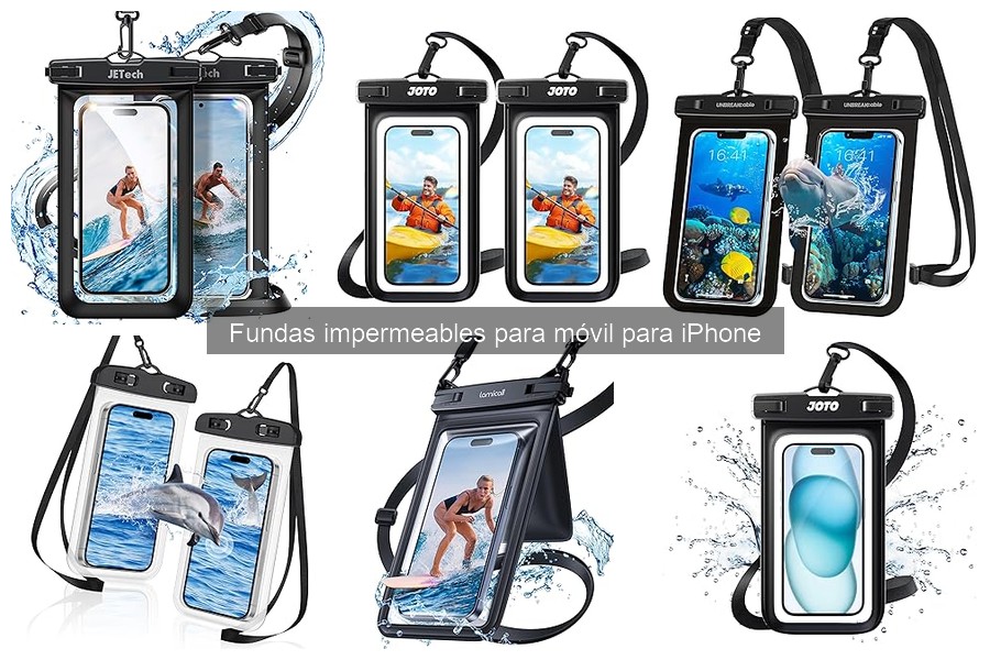 Dónde comprar fundas impermeables para iPhone a buen precio