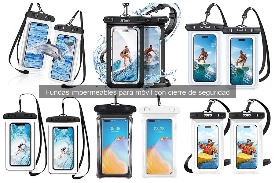 Dónde Comprar Fundas Impermeables para Móvil con Cierre de Seguridad