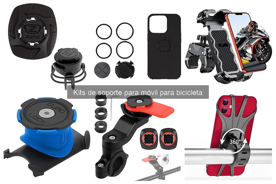 Dónde comprar kits de soporte para móvil para bicicleta