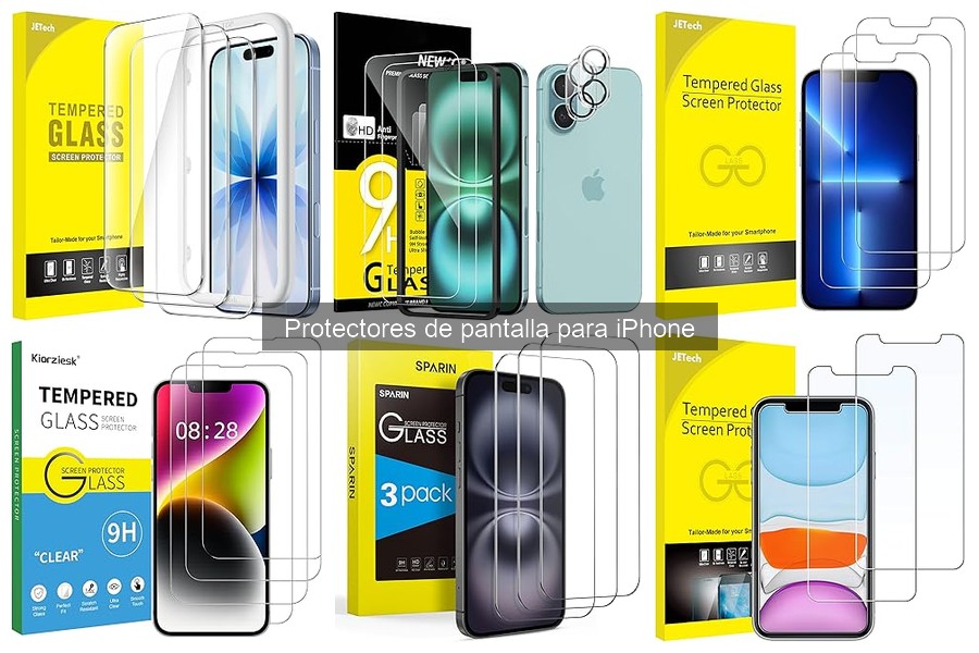 Dónde comprar los mejores protectores de pantalla para iPhone
