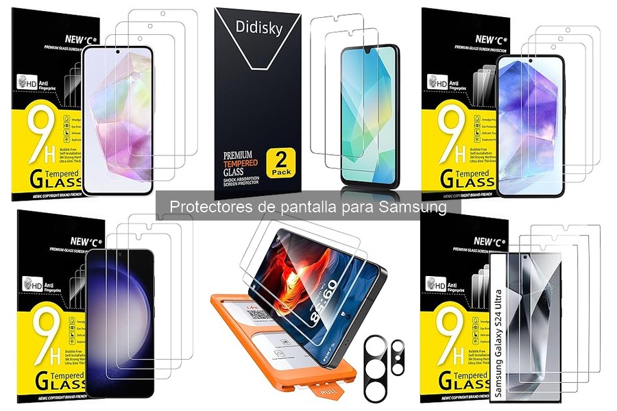 Dónde comprar los mejores protectores de pantalla para Samsung