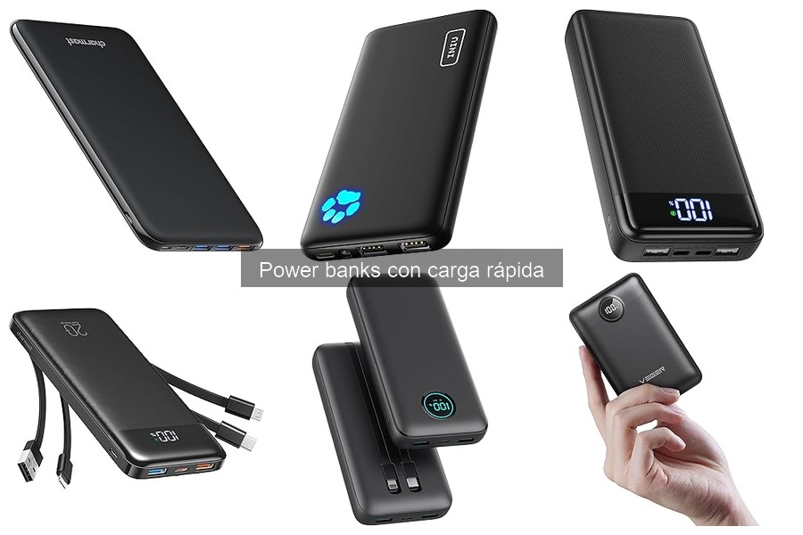 Dónde comprar power banks con carga rápida a buen precio