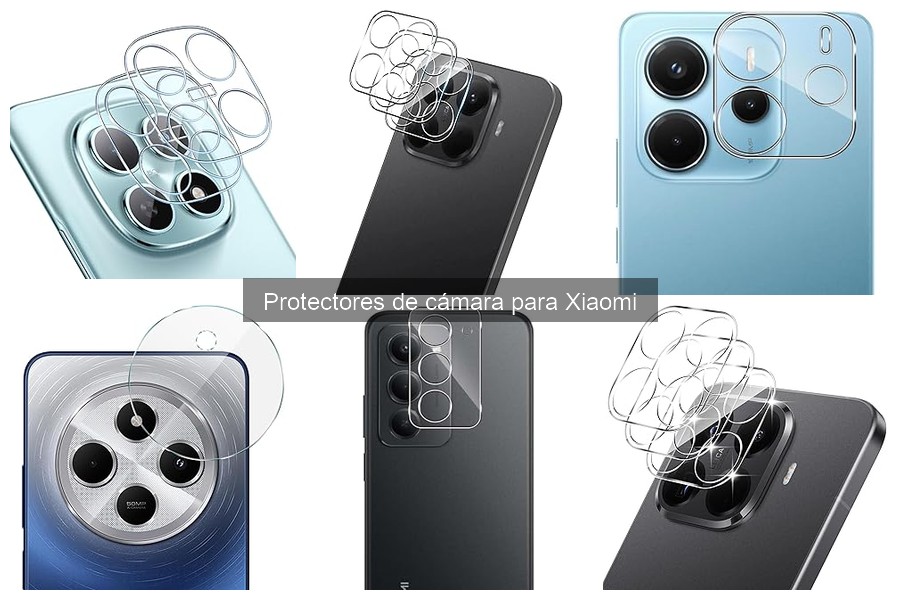 Dónde comprar protectores de cámara para Xiaomi a buen precio