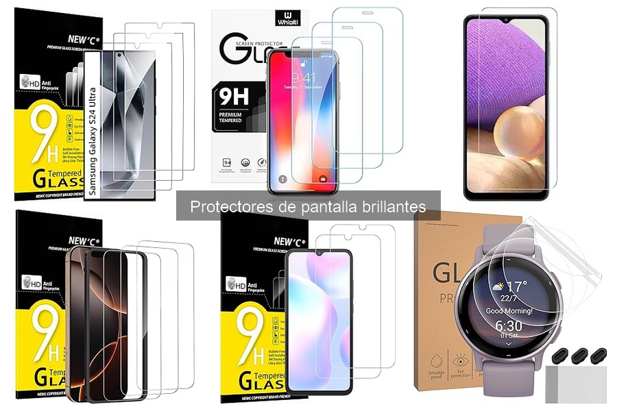 Dónde comprar protectores de pantalla brillantes en línea