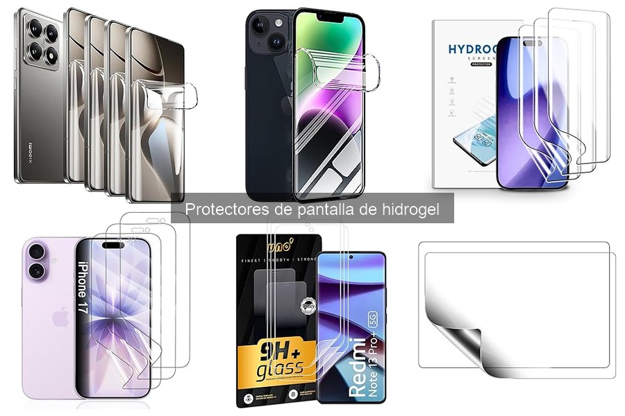 Dónde comprar protectores de pantalla de hidrogel