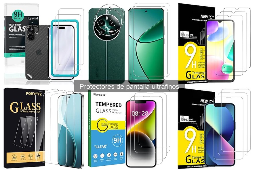 Dónde comprar protectores de pantalla ultrafinos al mejor precio