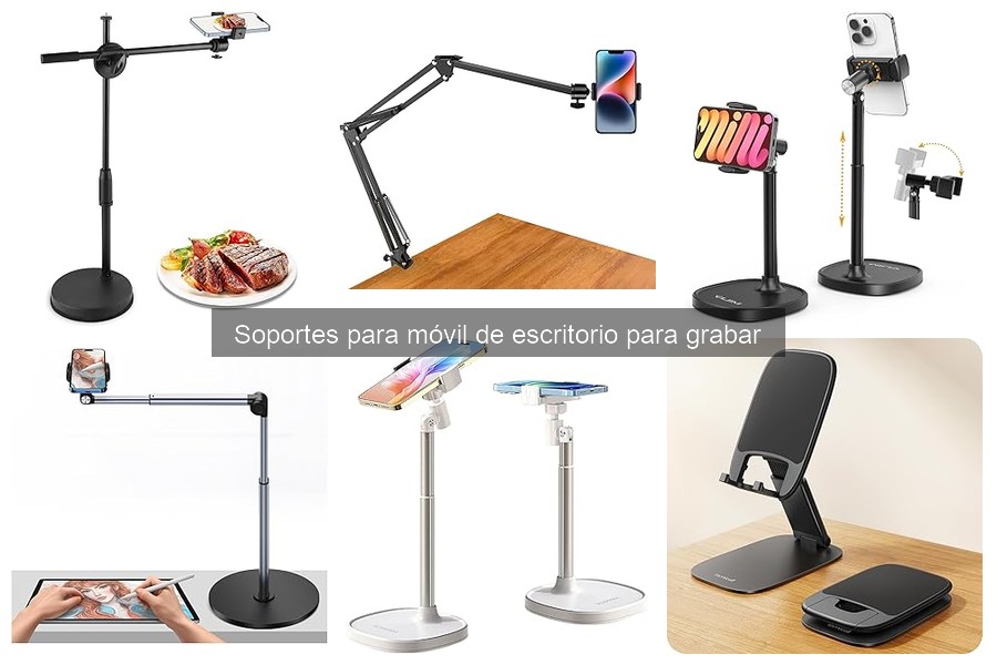 Dónde comprar soportes para móvil de escritorio en 2023