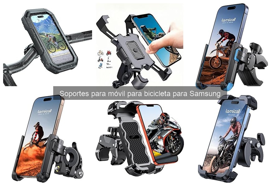 Dónde comprar soportes para móvil en bicicleta a buen precio