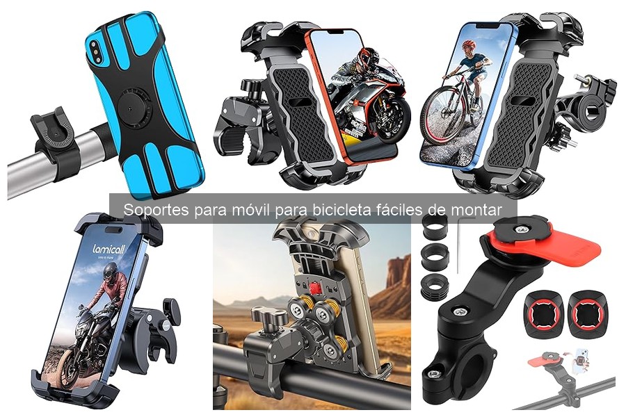 Dónde comprar soportes para móvil para bicicleta fácilmente