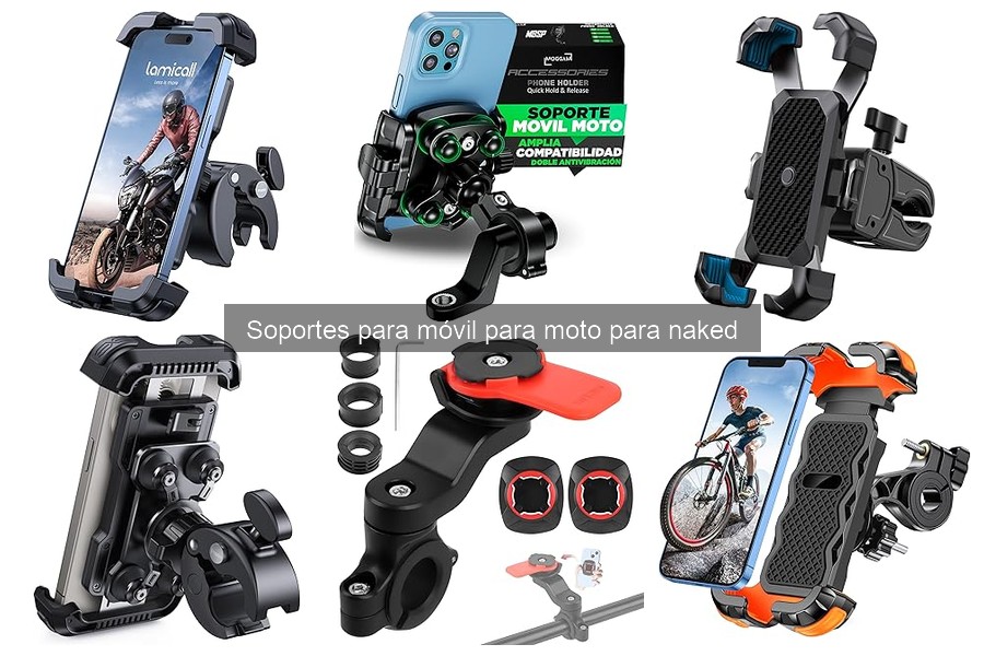 Dónde comprar soportes para móvil para moto naked: Guía de opciones