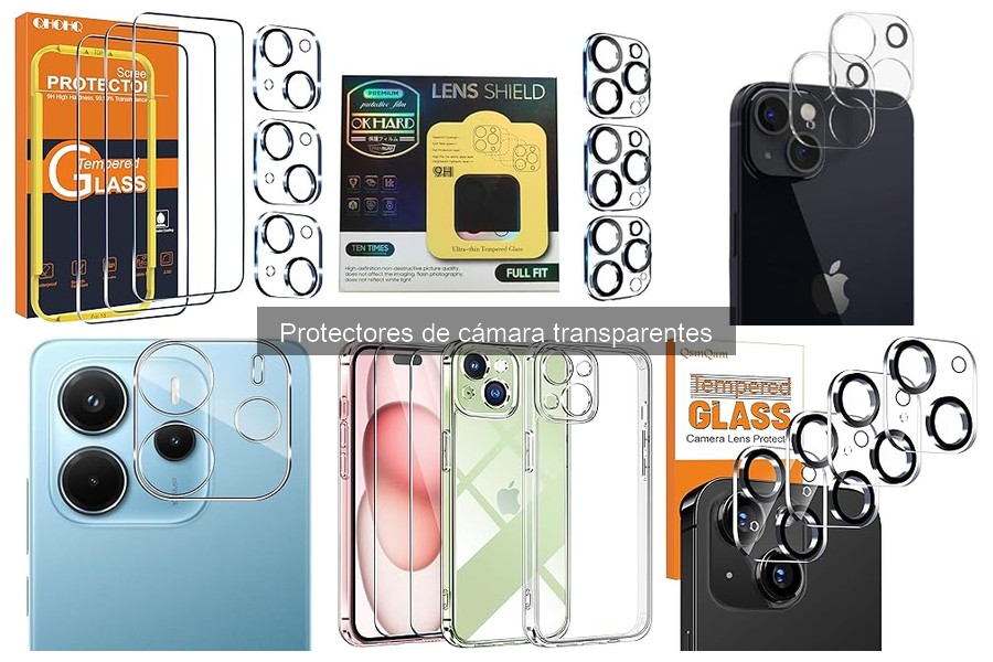 Durabilidad de Protectores de Cámara Transparentes para Móvil