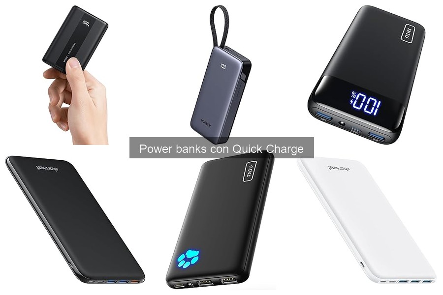 Encuentra power banks con Quick Charge a buen precio