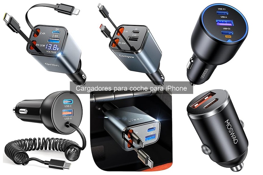 Errores comunes al comprar cargadores para coche para iPhone