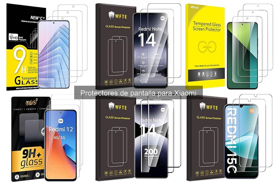 Errores comunes al elegir un protector de pantalla para Xiaomi